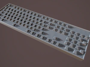 redragon k551 mechanical keyboard 3D Model