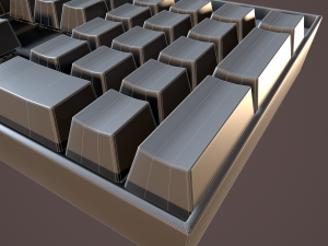 redragon k551 mechanical keyboard Modèle 3D