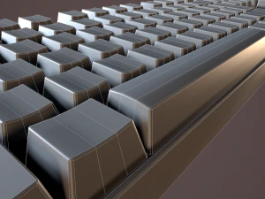 redragon k551 mechanical keyboard 3D Model