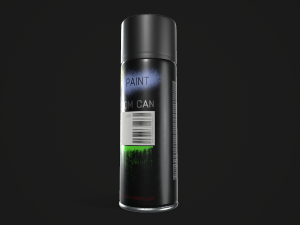 spray paint can 3D Модель