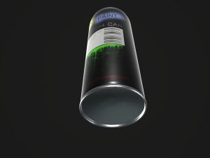 spray paint can 3D Модель