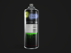 spray paint can 3D Модель