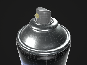 spray paint can 3D Модель