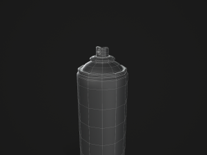 spray paint can 3D Модель
