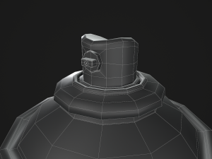 spray paint can 3D Модель