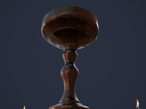 candelabra chandelier 3D Model