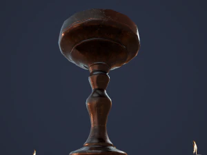 candelabra chandelier 3D Model