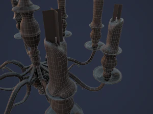 candelabra chandelier 3D Model