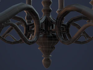 candelabra chandelier 3D Model