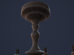 candelabra chandelier 3D Model