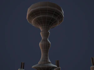 candelabra chandelier 3D Model