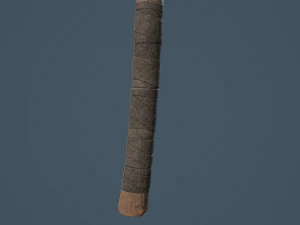 velha picareta enferrujada Modelo 3D