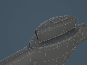 velha picareta enferrujada Modelo 3D