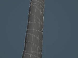 velha picareta enferrujada Modelo 3D