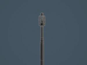 velha picareta enferrujada Modelo 3D