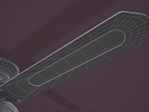 ceiling fan light 3D Model