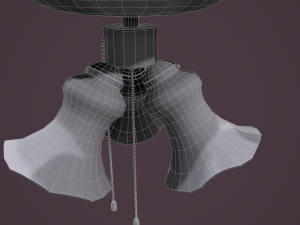 ceiling fan light 3D Model