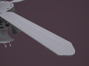 ceiling fan light 3D Model