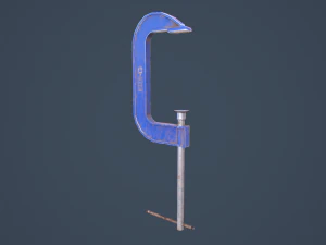 tool wall with 18 tools 3D Model