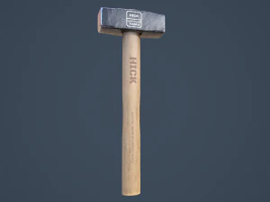 tool wall with 18 tools 3D Model