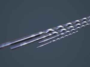 tool wall with 18 tools 3D Model