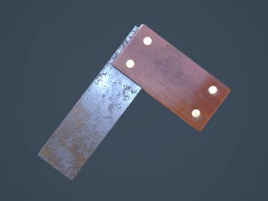 tool wall with 18 tools 3D Model