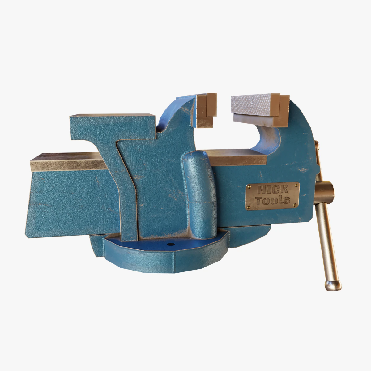 bench vice 3D Model .c4d .max .obj .3ds .fbx .stl .blend