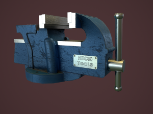 bench vice 3D Модель