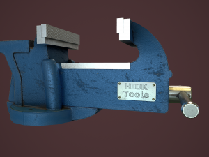 bench vice 3D Модель