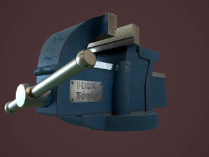 bench vice 3D Model