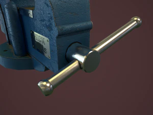 bench vice 3D Model