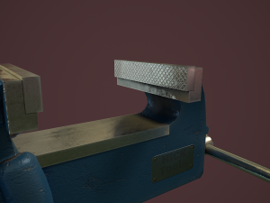 bench vice 3D Модель