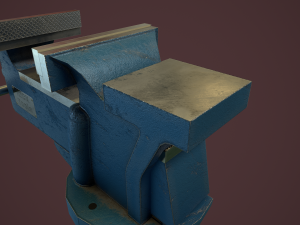 bench vice 3D Модель
