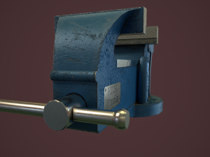 bench vice 3D Модель