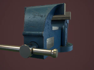bench vice 3D Model