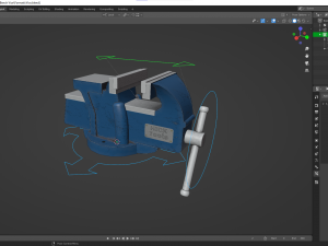 bench vice 3D Модель