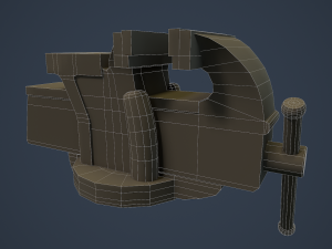 bench vice 3D Модель