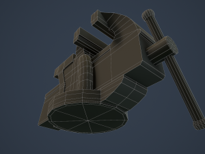 bench vice 3D Модель