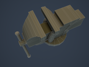 bench vice 3D Модель
