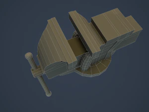 bench vice 3D Model