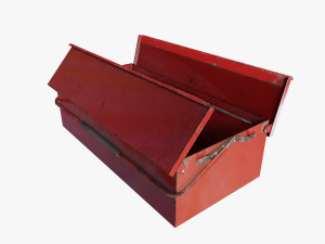 rigged toolbox 3D Model