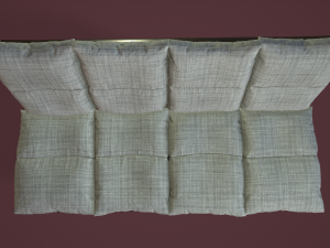 rigged sofa bed 3D 模型