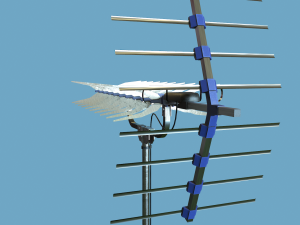 tv aerial 3Dモデル