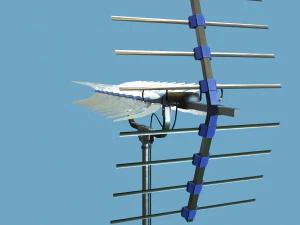 tv aerial 3D Model