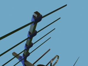 tv aerial 3Dモデル
