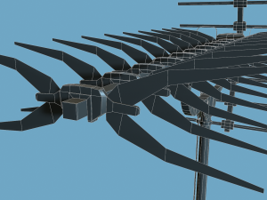 tv aerial 3Dモデル