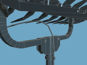 tv aerial 3Dモデル