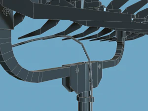 tv aerial 3D Model