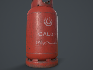 19kg propane calor gas bottle 3Dモデル
