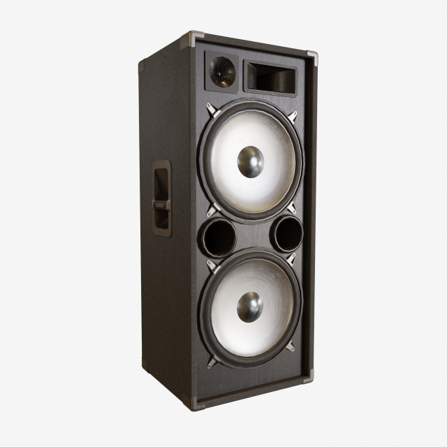 pa speaker Modelo 3D .c4d .max .obj .3ds .fbx .stl .blend 